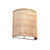 Marquis Bagor Weave Natural Wall Light