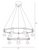 Round Ring Modular Two Tier Suspended Light System Y008-3