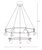 Round Ring Modular Two Tier Suspended Light System Y009-4