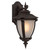 Dauphine Bronze Frosted Glass Classic Exterior Wall Lamp