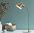Gwendolyn Antique Brass Curved Desk Lamp-1