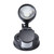 Imber Black Single Spotlight with Sensor-1