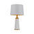 Menare White Cone Base Table Lamp