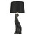 Lioness Black Base Decorative Table Lamp