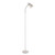Novena White Metal Task Floor Lamp