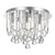 Sandara Chrome Crystal Ceiling Light-1