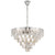 Valencia Chrome Crystal Tiered Pendant Chandelier