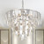 Valencia Chrome Crystal Tiered Pendant Chandelier-4