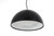 Floral Hemispherical Decorative Pendant Lamp - Matt Black-9