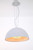 Floral Hemispherical Decorative Pendant Lamp - Matt White-2