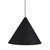 Cannes Black Conical Pendant Light