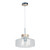 Hannah Wide Clear Glass Pendant Light