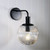 Legarda Clear Glass Round Ball Wall Light-1 Legarda Clear Glass Round Ball Wall Light-1