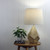Liona Ivory and Gold Geometric Table Lamp-1