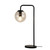 Newton Clear Glass Black Desk Lamp-2