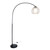 Oriolle Black Arc Floor Lamp-2