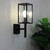 Panama Outdoor Boxed Lantern Wall Light-1