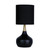 Pony Black Contemporary Touch Table Lamp Pony Black Contemporary Touch Table Lamp