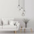 Reign 5 Light Clear Glass Cluster Pendant-2