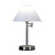 Zen Brushed Chrome Swing Arm Touch Table Lamp-2