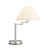 Zen Brushed Chrome Swing Arm Touch Table Lamp