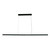 Shard Slimline CCT LED Black Pendant Light