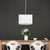 Vestia Laser Cut White Pendant Light-2