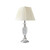 Delilah Cream Shade Crystal Table Lamp