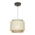 Bern Beige Drum Pendant Light