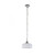 Aviva Single Satin Chrome Pendant Light