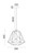 Mars Black Diamond Cage Pendant Light-2