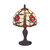 Red Poppy Tiffany Table Lamp