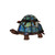 Piggyback Turtle Stained Glass Lamp
