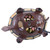 Rose Turtle Tiffany Table Lamp-6