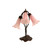Triple Pink Lilies Table Lamp