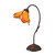 Blooming Orange Lotus Table Lamp