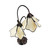Blooming Beige Twin Lotus Table Lamp-3