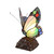 Spotted Butterfly Stained Glass Table Lamp