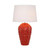 Madeline Gloss Red Ceramic Table Lamp