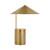 Orsay Brass Conical Shade Table Lamp