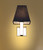 Manhattan Wall Lamp - Black Linen-1