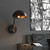 Diana Black and Bronze Bedside Wall Light-1