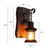 Eve Wooden Lantern Rustic Wall Light-3