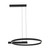 Idonna Black LED Modern Pendant Light