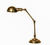 Stamford Antique Brass Adjustable Desk Lamp