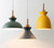 Kellie Wood Top Grey Cone Pendant Light-1