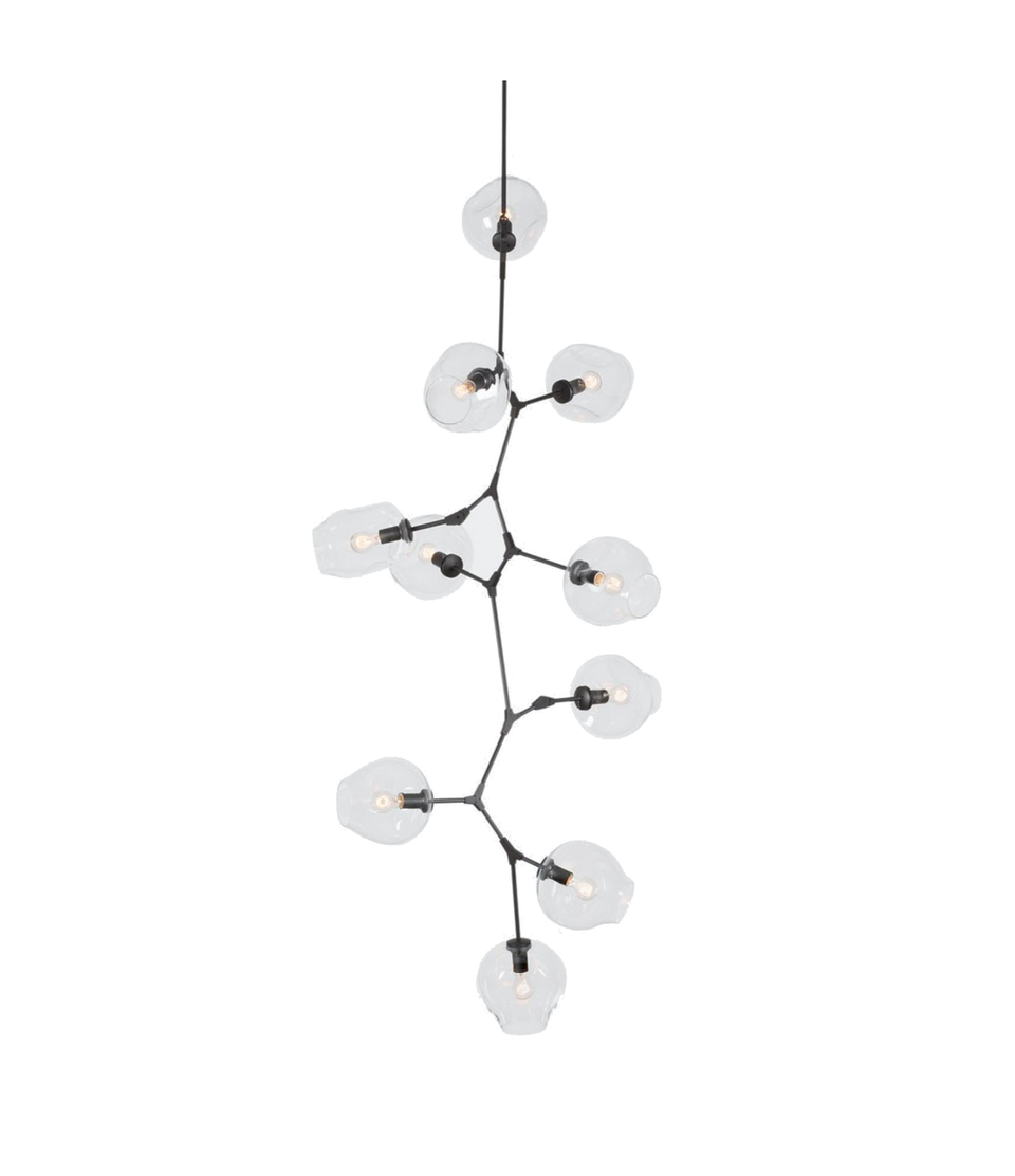 branching bubble chandelier