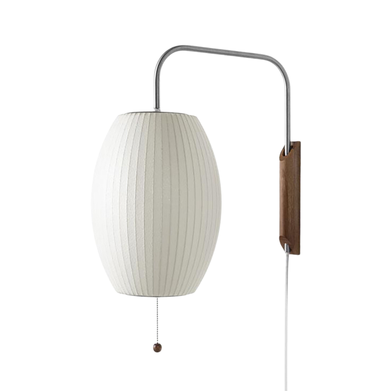 Tall Cocoon Mid-Century Modern Wall Lamp