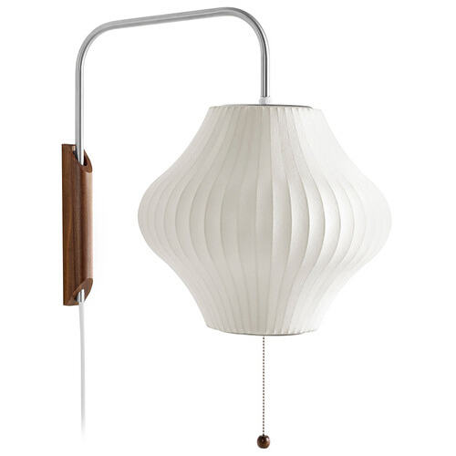 Pear Cocoon Mid-Century Modern Wall Lamp