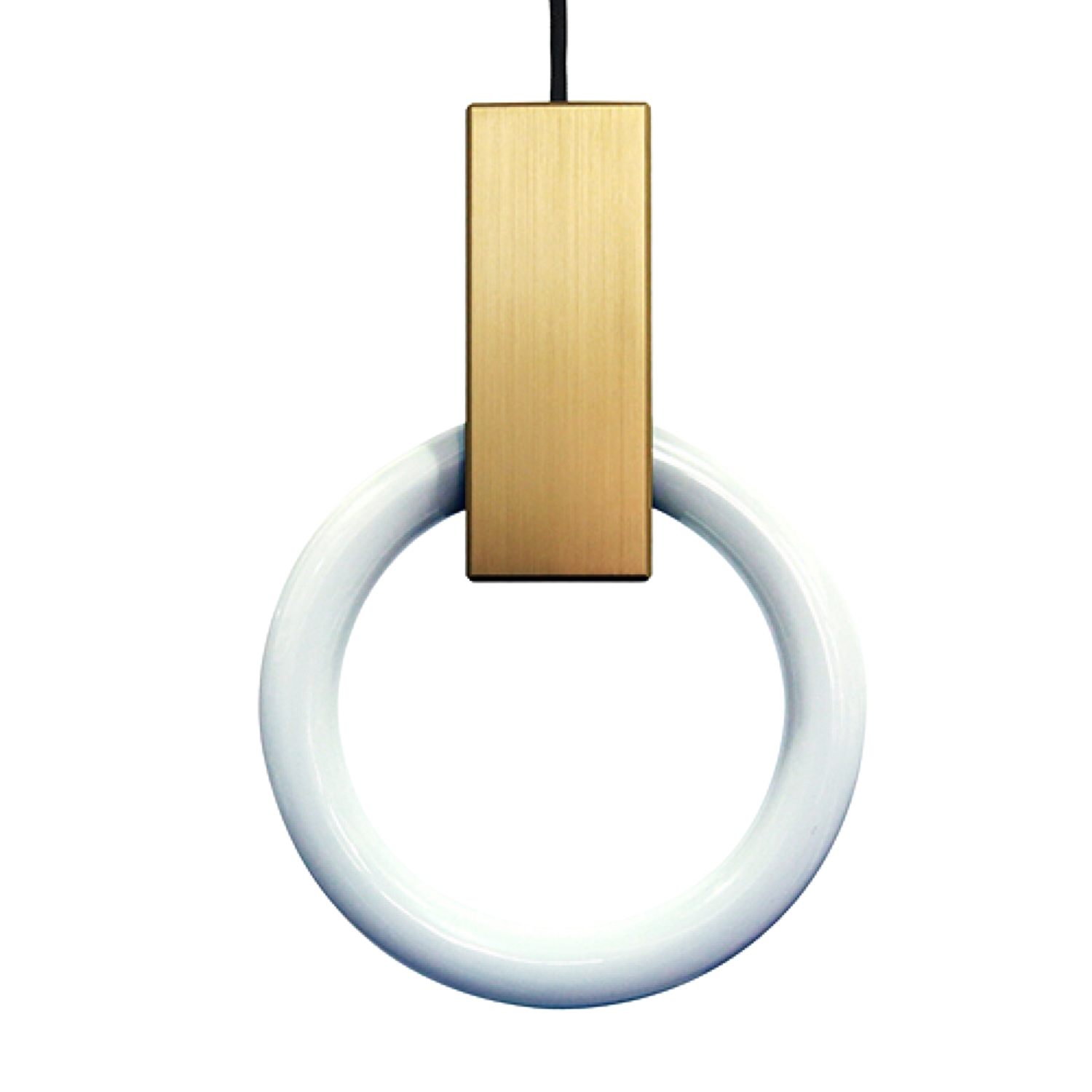 Hooping Ring Brass LED Suspended Luminaire